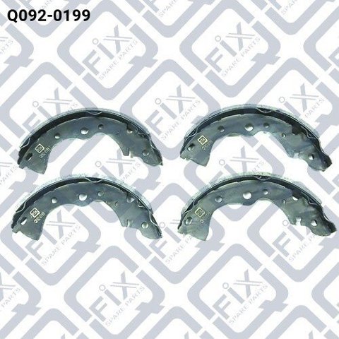 Колодки гальмові задні, барабанні Q-fix Q0920199 ціна, від 18.07 USD