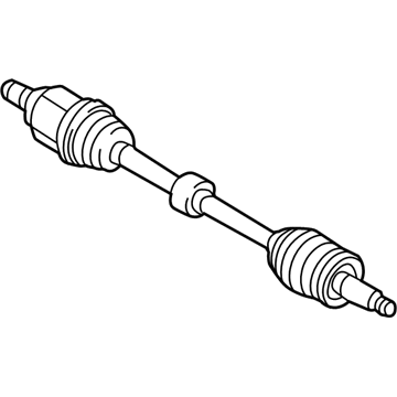 Піввісь (привід) передня, ліва KIA Sedona 