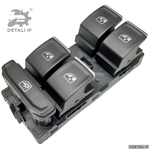 Кнопковий блок керування склопідіймачами передній лівий Detali IF DF14102 ціна, від 25.78 USD