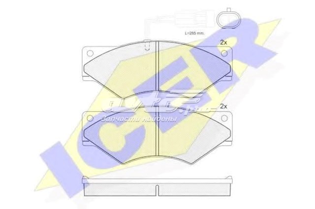 Трос газу Cavo 7003615 ціна, від 6.24 USD