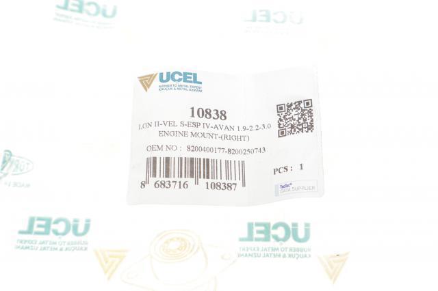 10838 Uc-el Кронштейн подушки (опори) двигуна, правої