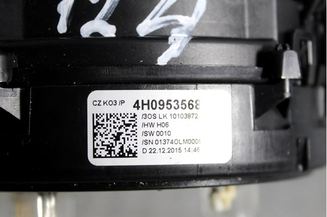 Шлейф керма VAG 4H0953568L ціна, від 186.23 USD