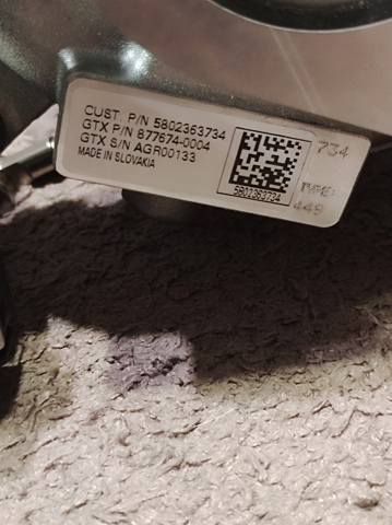 Турбокомпресор Fiat/Alfa/Lancia 8776740004
