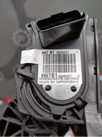 9836042080 Peugeot/Citroen Педаль газу (акселератора)