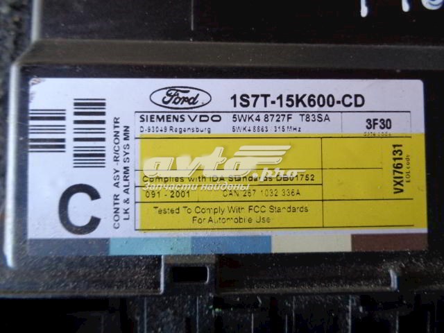 1S7T15K600CD Ford 