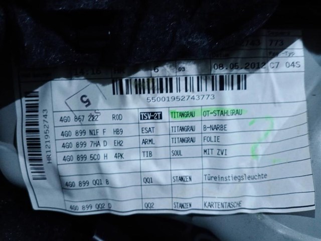 Купити 4G0867222 VAG 