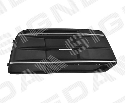 Заглушка ПТФ бампера переднього права Signeda PAD99155CAR