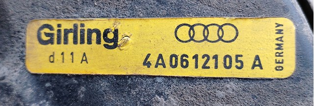 Підсилювач гальм 4A0612105A VAG