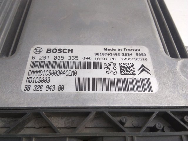 9832694380 Peugeot/Citroen 