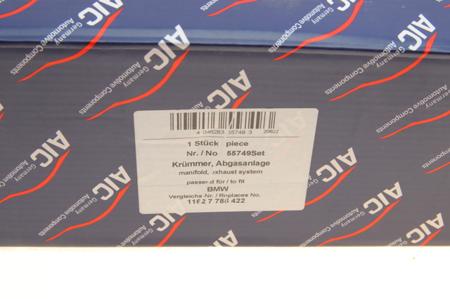 55749SET AIC Система випуску газів двигуна