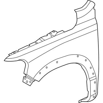 PDG10072KAL Signeda Переднє ліве крило