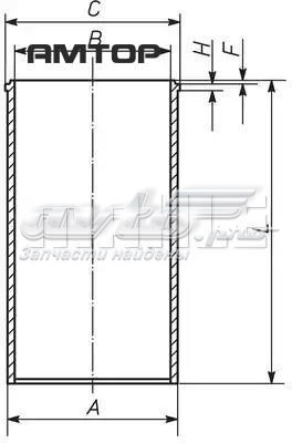 Гільза поршнева Mahle Original 213WT0300 ціна, від 53.65 USD