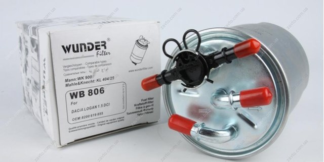 Паливний фільтр WB806 Wunder