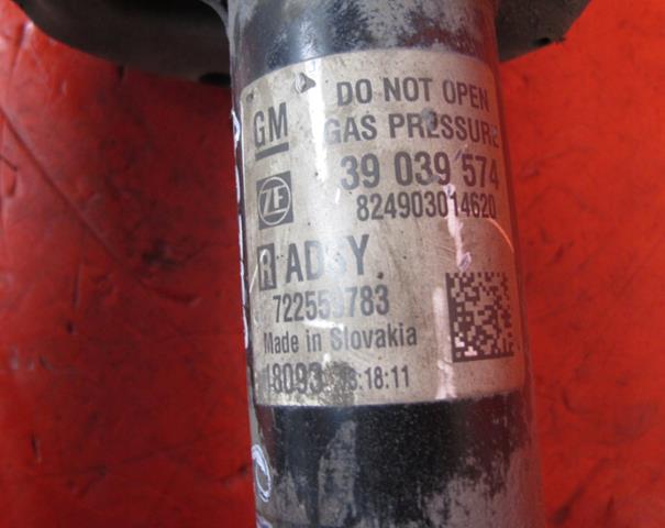 Амортизатор передній, правий General Motors 39039574 ціна, від 109.70 USD