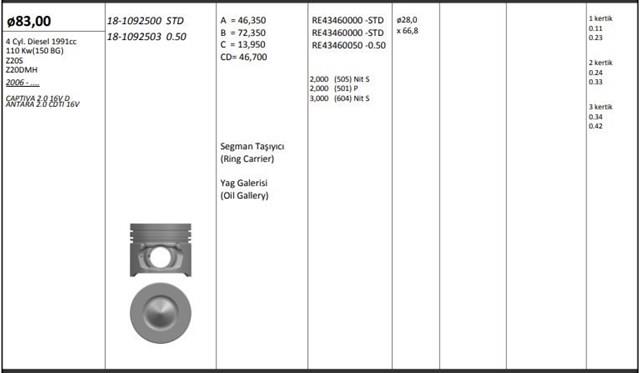  96440459 Opel