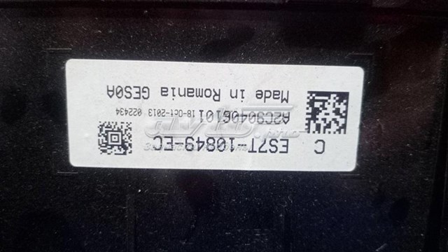 Приладова дошка-щиток приладів ES7T10849EC Ford