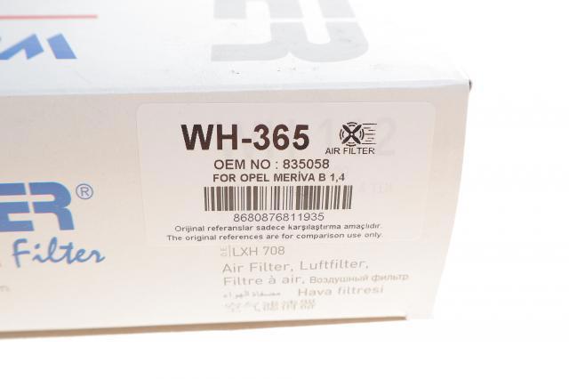 Повітряний фільтр WH365 Wunder