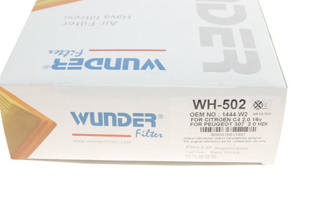 Повітряний фільтр WH502 Wunder