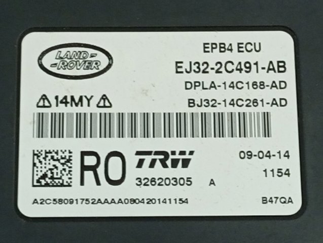 EJ322C491AB Land Rover 