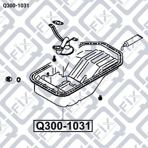 Q3001031 Q-fix Картер масляний