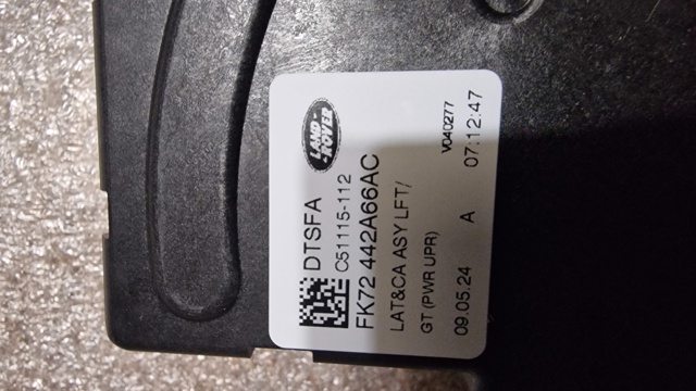FK72442A66AC Land Rover 