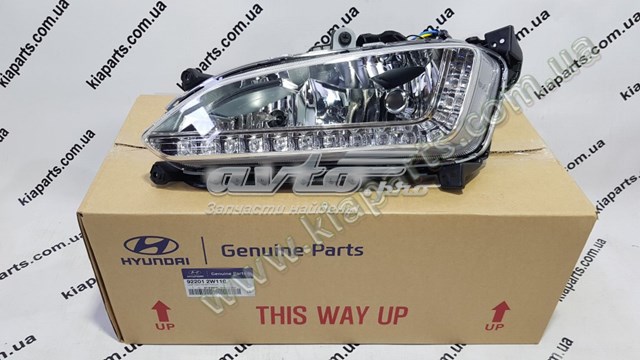 Туманка ліва Hyundai/Kia 922012W110 ціна, від 87.34 USD