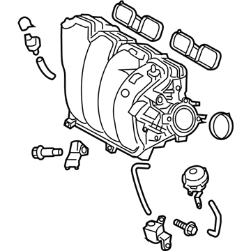 Колектор впускний Hyundai/Kia 283102E000 ціна, від 255.10 USD