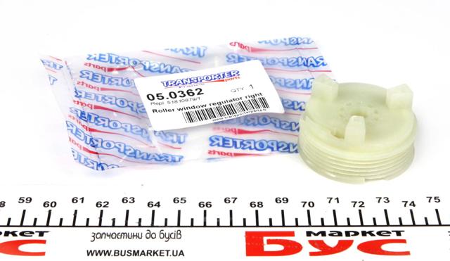 Купити 050362 Transporterparts Ремкомплект механізму склопідіймача передніх дверей