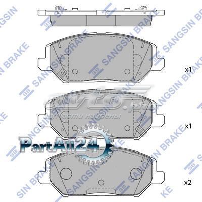 Тормозні колодки Sangsin SP4242