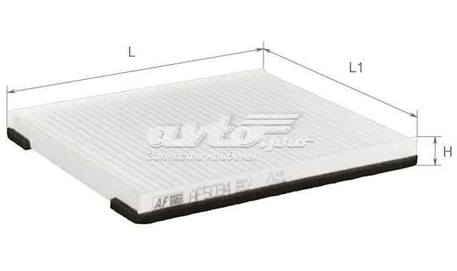 AF5034 Alpha Filter Внутрішньосалонний фільтр