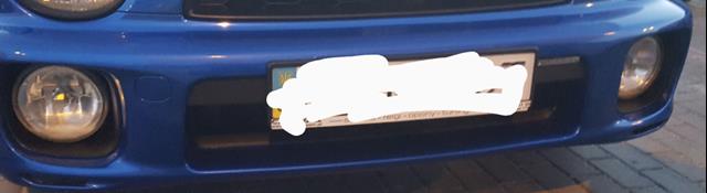 Фара протитуманна, права Subaru Impreza 2 (GD, GG) (Субару Імпреза)