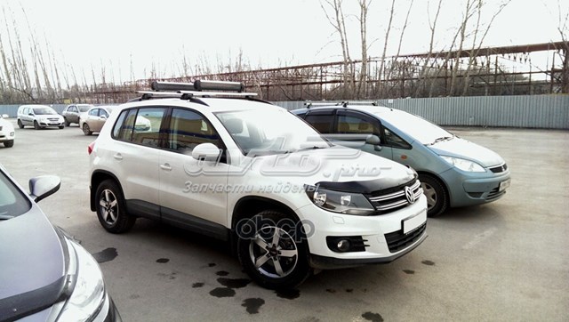  Дефлектор капота Volkswagen Tiguan 1