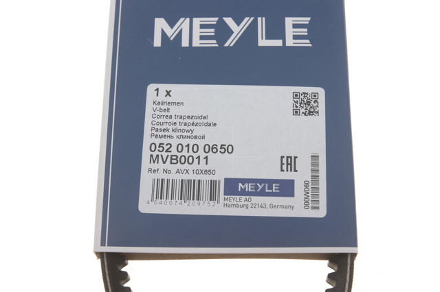 Клиновий ремінь Meyle 520100650 ціна, від 3.71 USD