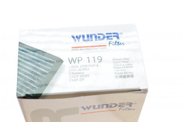 Повітряний фільтр салону Wunder WP119