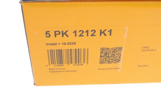 Ремінь приводний, агрегатів, комплект Continental/Siemens 5PK1212K1 ціна, від 54.83 USD