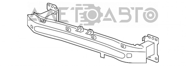 Шина бампера переднього FPS FP7442940 ціна, від 102.87 USD