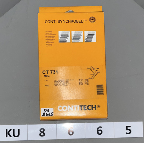 Зубчастий ремінь Continental/Siemens CT731 ціна, від 24.95 USD