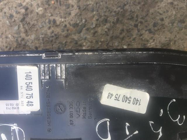 A1405407548 Mercedes Щиток приладів додатковий