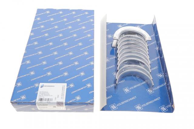 Вкладиші колінвалу, корінні, комплект, 3-й ремонт (+0,75) 37006630 Kolbenschmidt