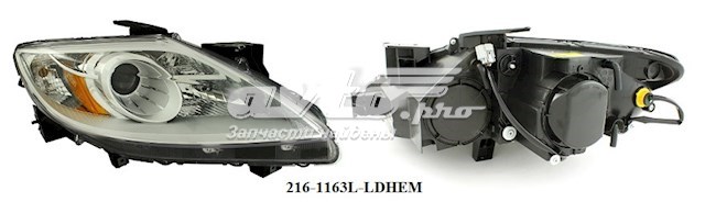 Фара передня права Polcar 4585101E