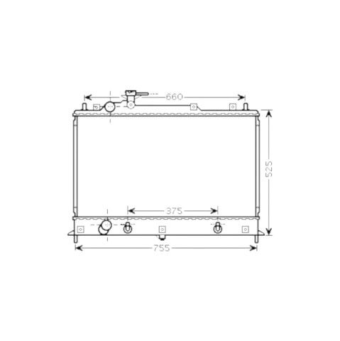 Радіатор охолодження Sato Tech R12326