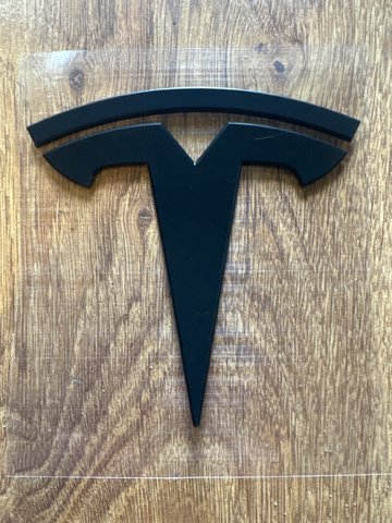 160778600A Tesla Емблема кришки багажника, фірмовий значок
