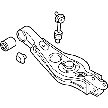 Важіль/тяга задньої підвіски подовжній нижній, лівий/правий KIA Sorento 3 (UM) (Кіа Соренто)