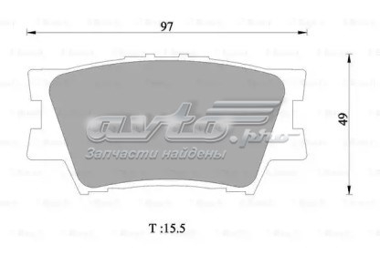 M3T33981 Mitsubishi Стартер двигуна