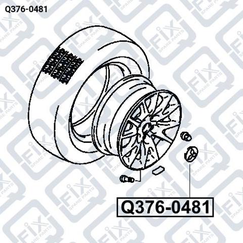 Купити Q3760481 Q-fix Автомобільні ковпаки