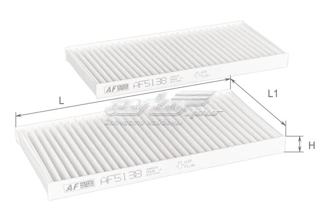 Фільтр салону AF5138 Alpha Filter
