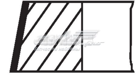 Купити 640RS001160N0 Mahle Original Кільця поршневі на 1 циліндр, STD.