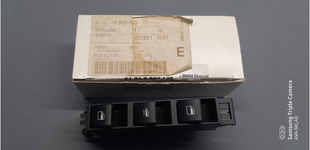 Кнопковий блок керування склопідіймачами передній лівий BMW 61316902183 ціна, від 170.23 USD