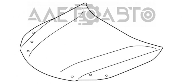 Капот 5330107060 Toyota