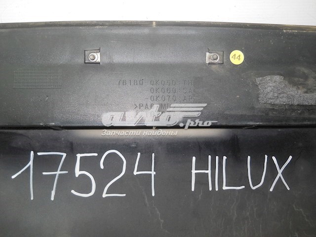 Купити 761800K909 Toyota 